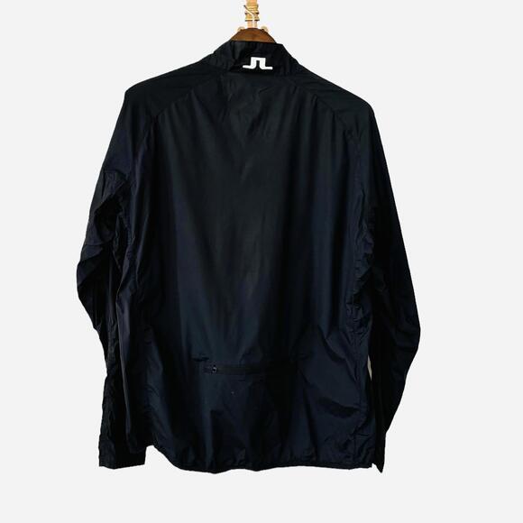J. Lindberg Black Lightweight Windbreaker Jacket - Picture 2 of 8